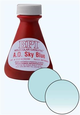 A.O. SKY BLUE BPI DYE 212 - 3 OZ BOTTLE