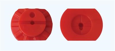 DAC FLEXIBLE KAPPA/GAMMA STYLE FINISH BLOCK 18MM HALF-EYE (25/PKG) 