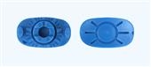 NIDEK FLEXIBLE BLOCKS FOR HIGH CURVE BLUE (10/PKG)