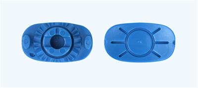 NIDEK FLEXIBLE BLOCKS FOR HIGH CURVE BLUE (10/PKG)