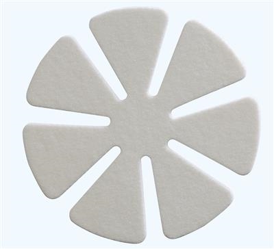 DAC WHITE POLISH PAD 3 IN (76 MM) 7LF - 250/ROLL