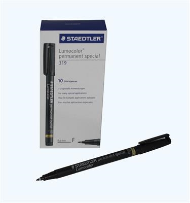 AR MARKER, STAEDTLER, BLACK - 10/BOX