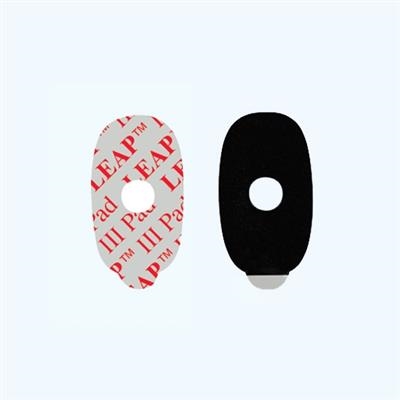 1712NR LEAP III 18 MM OVAL CENTER HOLE NIDEK BLOCKS  - 1000/ROLL