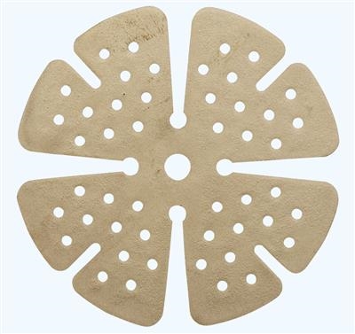 GLASS DIAMOND PAD STYLE #1225 3 IN (76 MM) 8LF - 10/PKG
