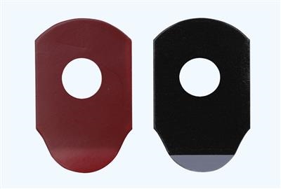 REDEDGE 18 MM HALF-EYE ROUND CORNERS CENTER HOLE - 2000/ROLL