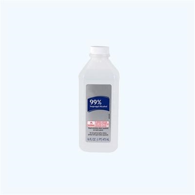 99 PERCENT ISOPROPYL ALCOHOL - 16OZ